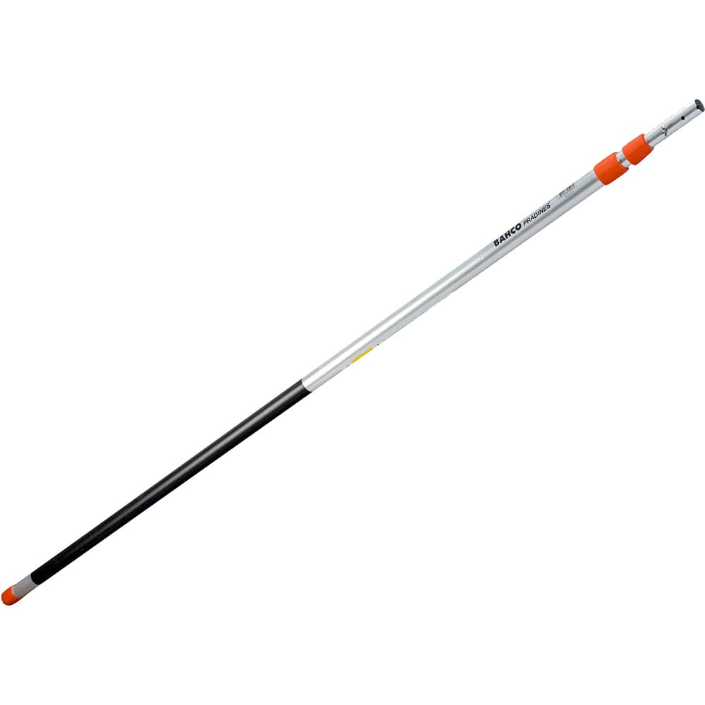 bahco 3 metre aluminium extending pole for p3427ae top pruner
