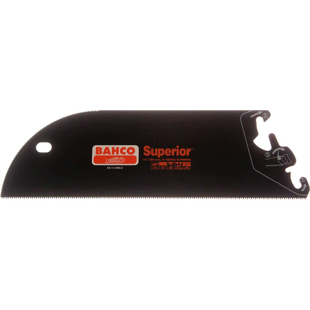 Bahco Ergo Hand Saw System Veneer Superior Blade 14