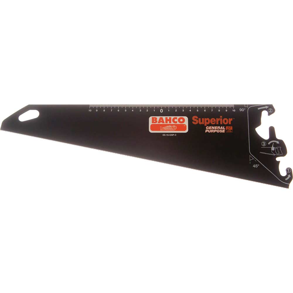 bahco ergo hand saw system general purpose superior blade 16