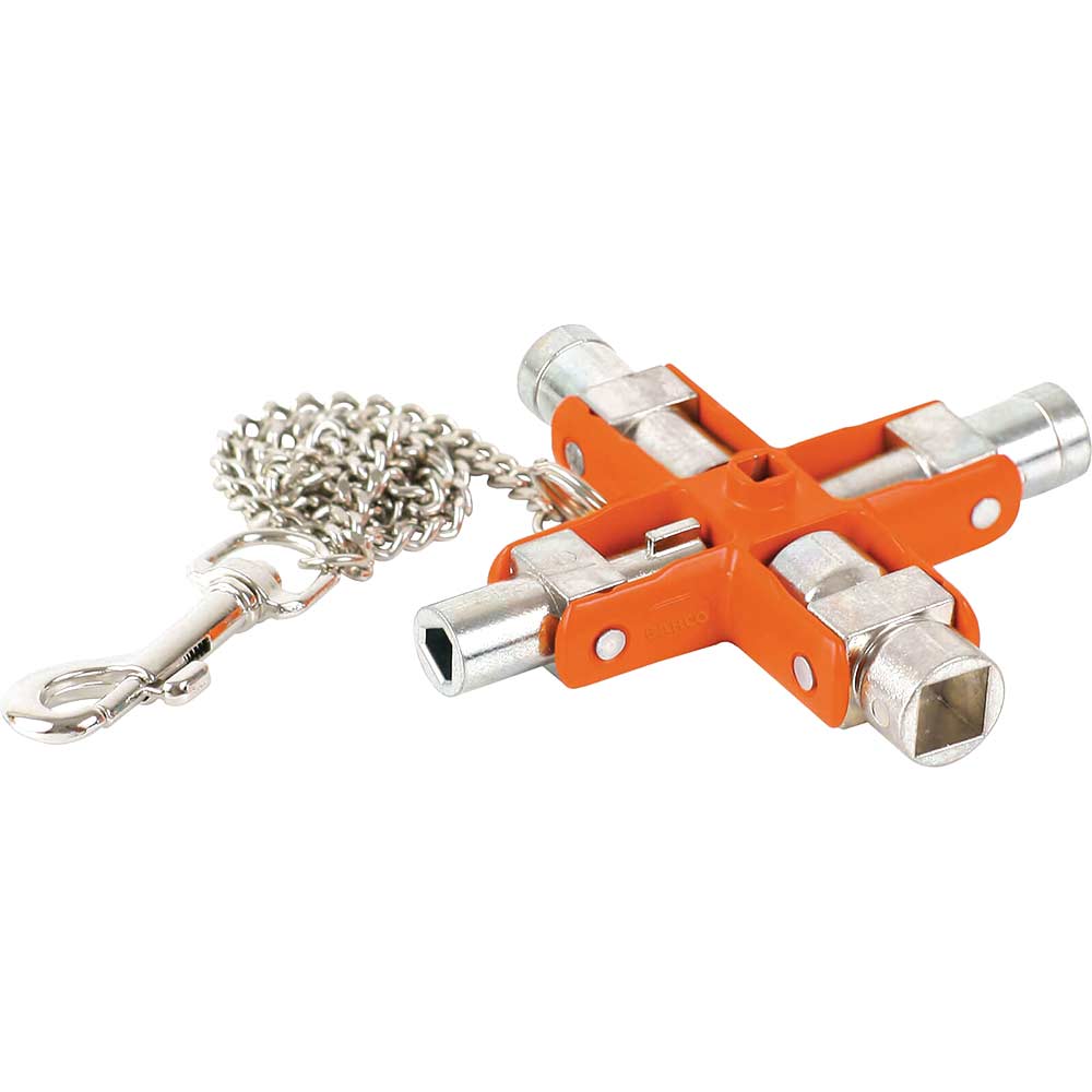 Bahco 9 in1 Cabinet Shut Off Master Switch Key