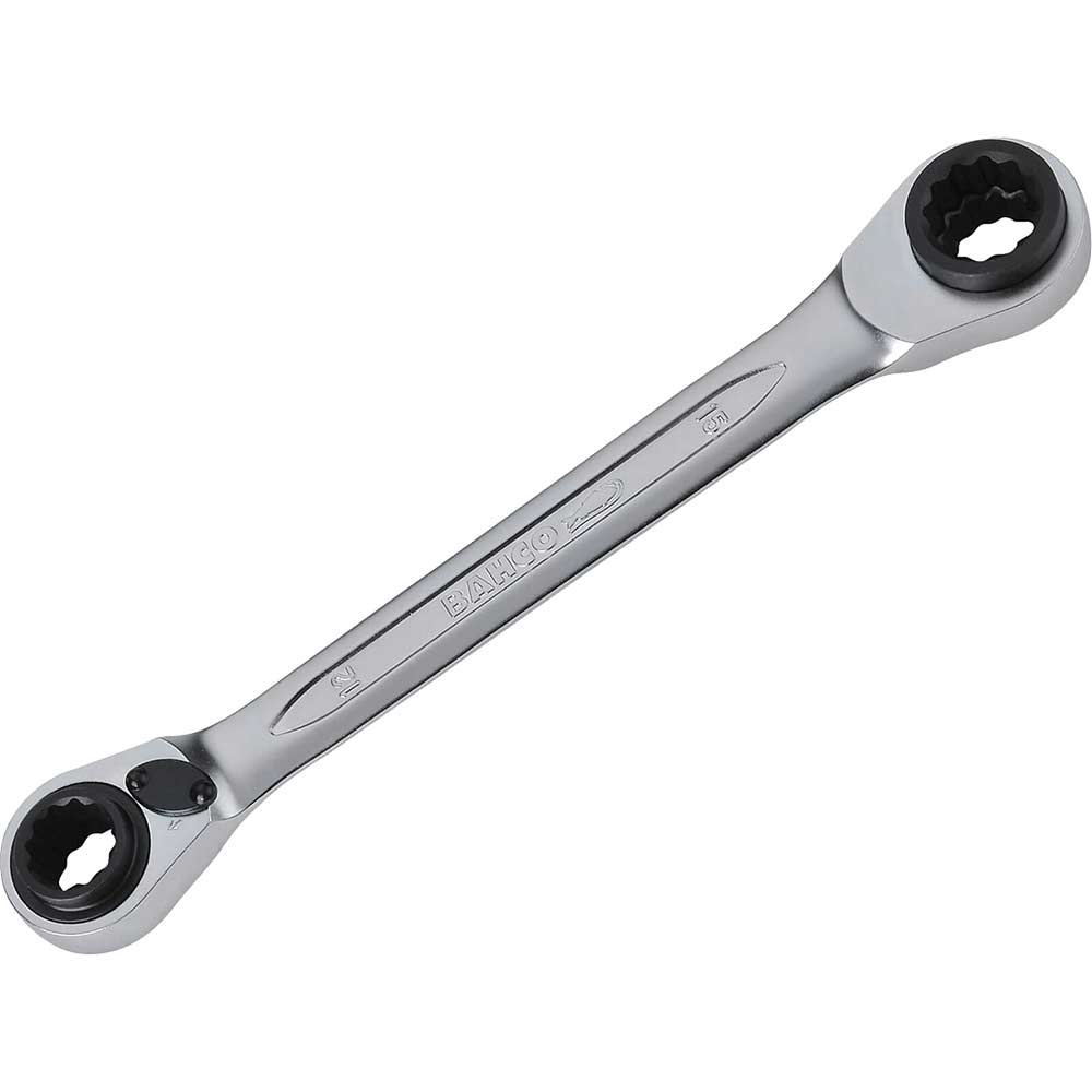 Bahco Reversible Ratchet Spanner 12 15mm
