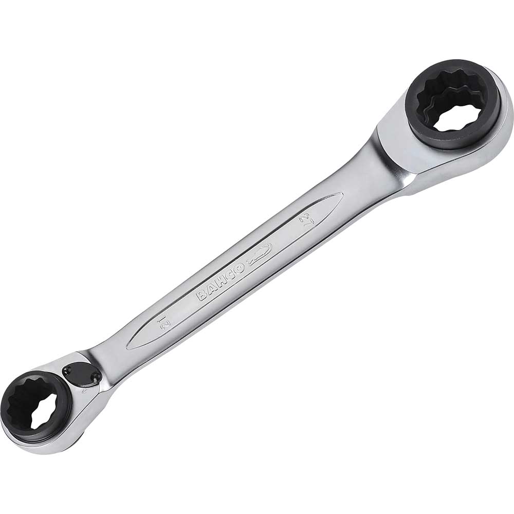 Bahco Reversible Ratchet Spanner 21 27mm