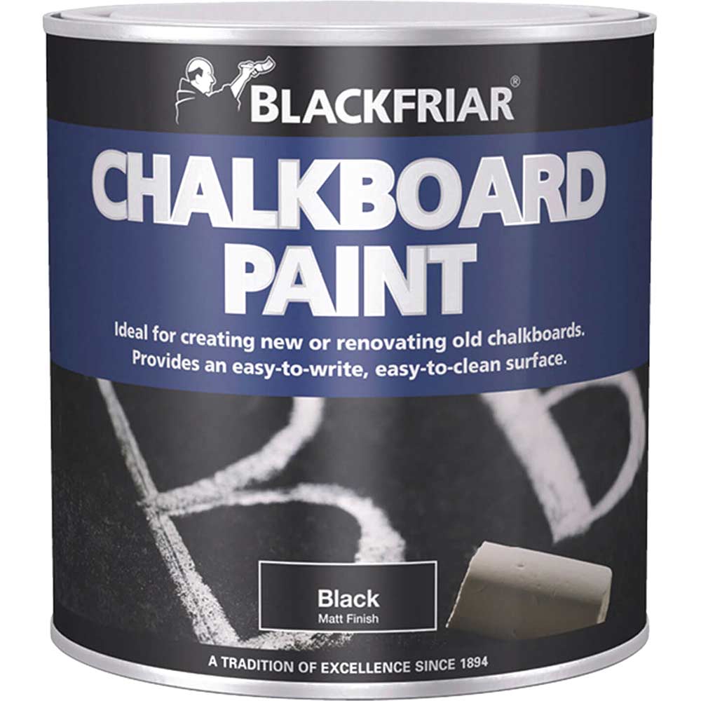 Blackfriar Chalkboard Paint for Renovating or Creating Chalkboards 500ml
