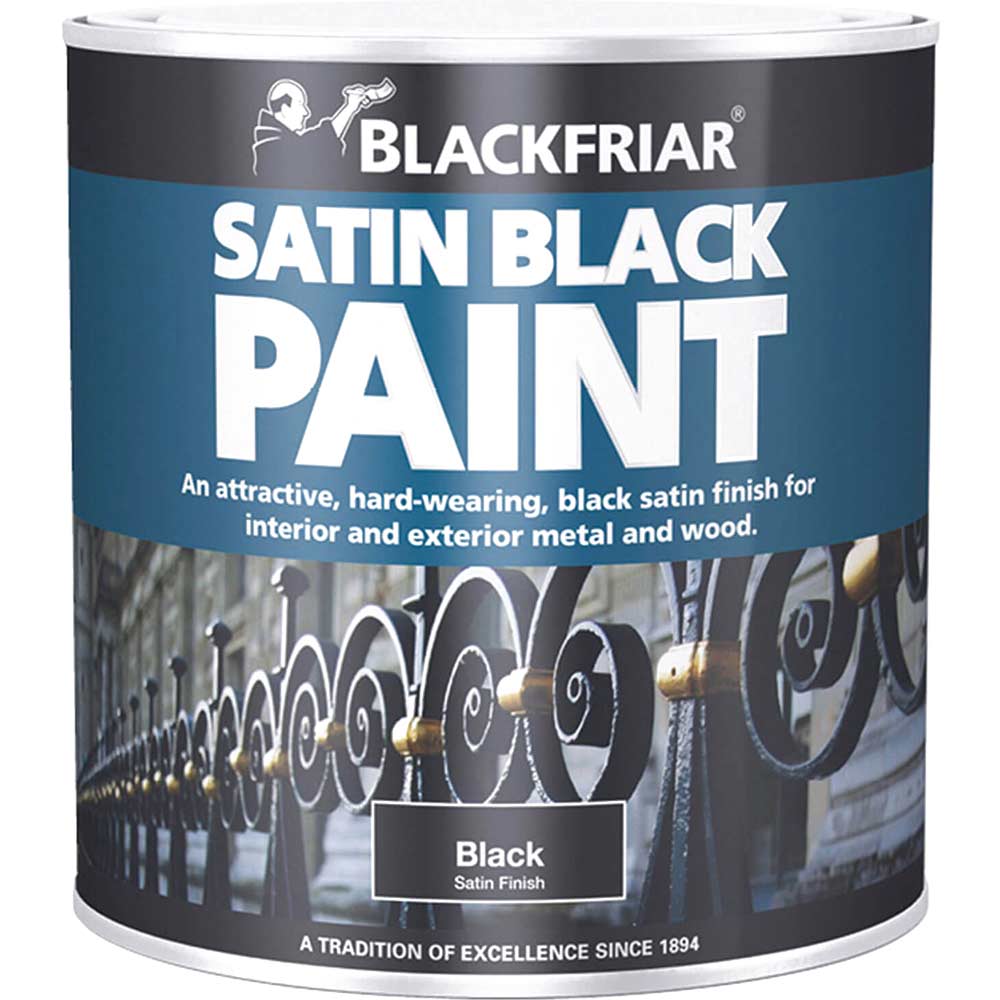 Blackfriar Matt Black Paint 125ml