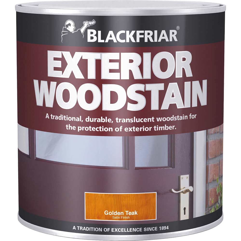 Blackfriar Traditional Exterior Woodstain Golden Teak 500ml