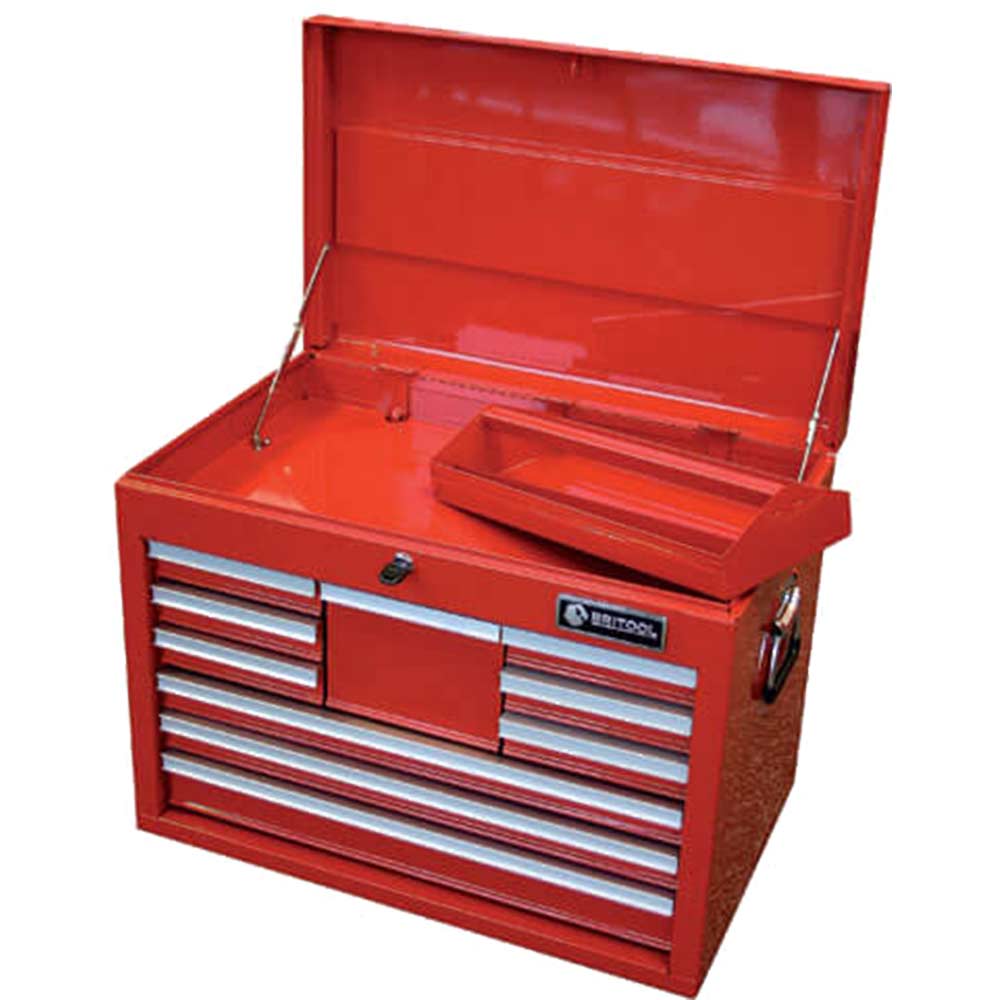 Britool 10 Drawer Red Tool Chest
