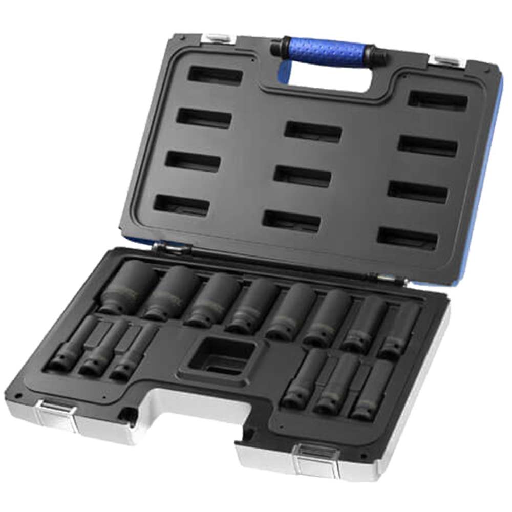 Britool 14 Piece 12 Drive Deep Impact Socket Set 10 32mm