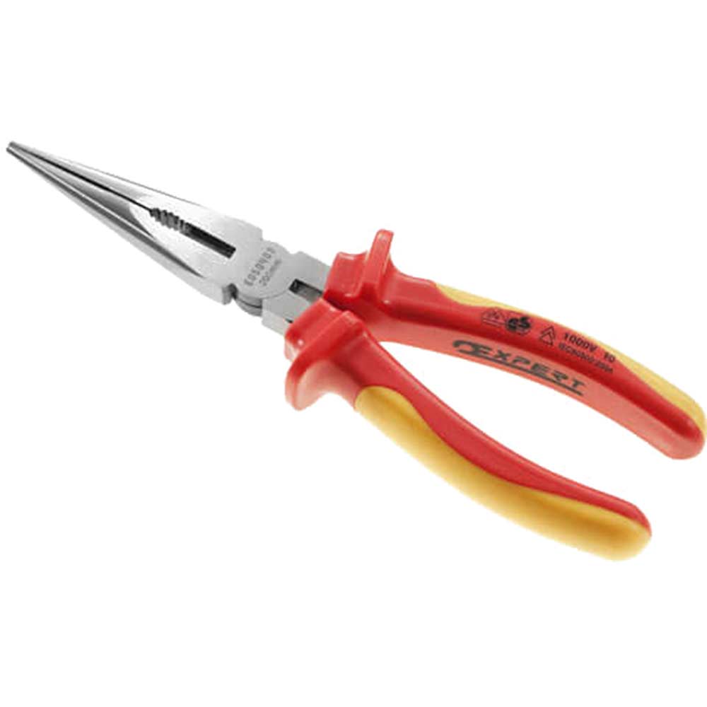 Britool VDE Insulated 1000v Half Round Bended Nose Pliers 160mm