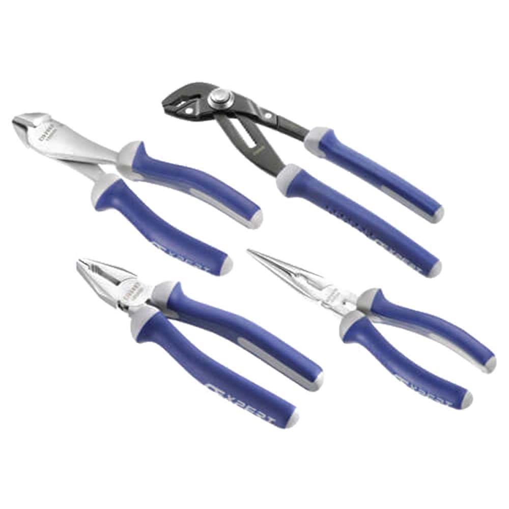 Britool 4 Piece Combination Engineers Straight and Slip Joint Pliers Set