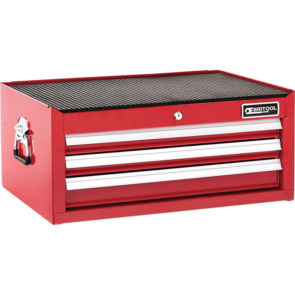 Britool Expert 3 Drawer Red Middle Tool Chest