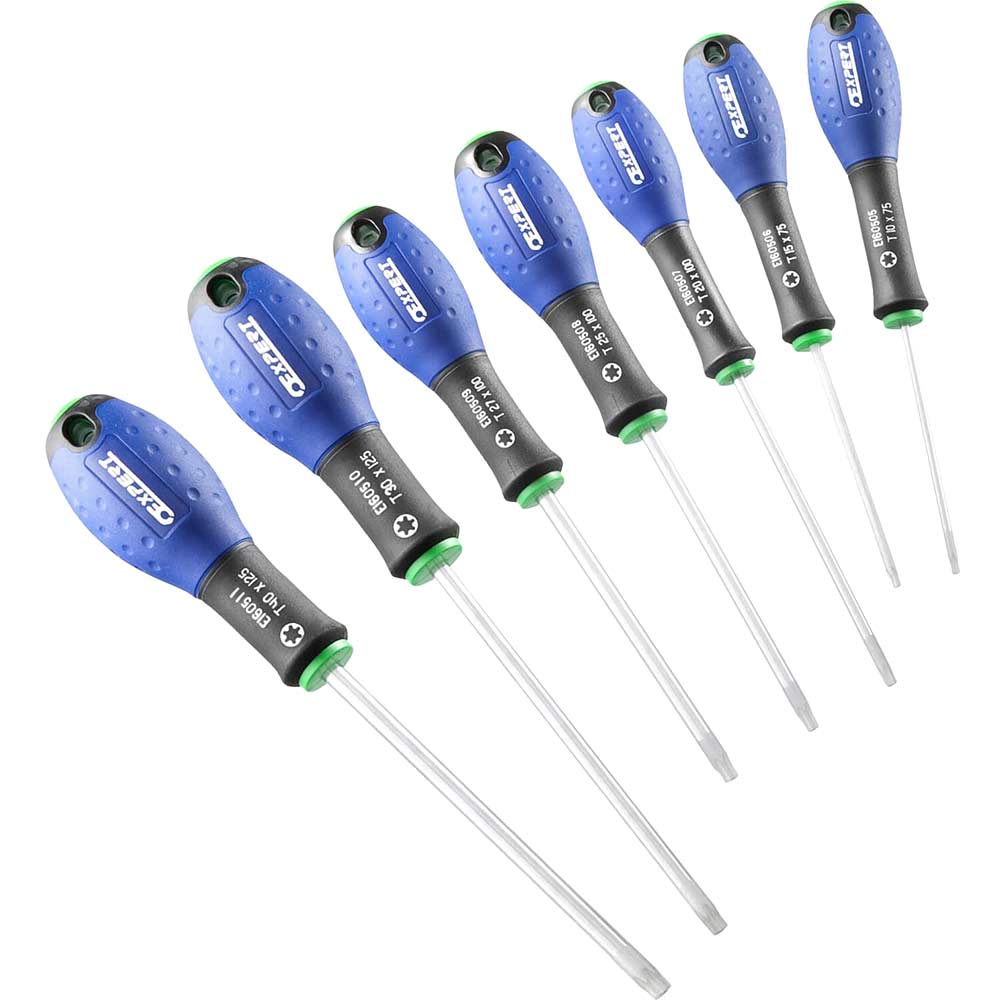 Britool 7 Piece Torx Screwdriver Set T10 T40