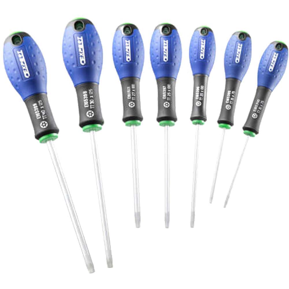 Britool 7 Piece Resistorx Screwdriver Set TT10 TT40