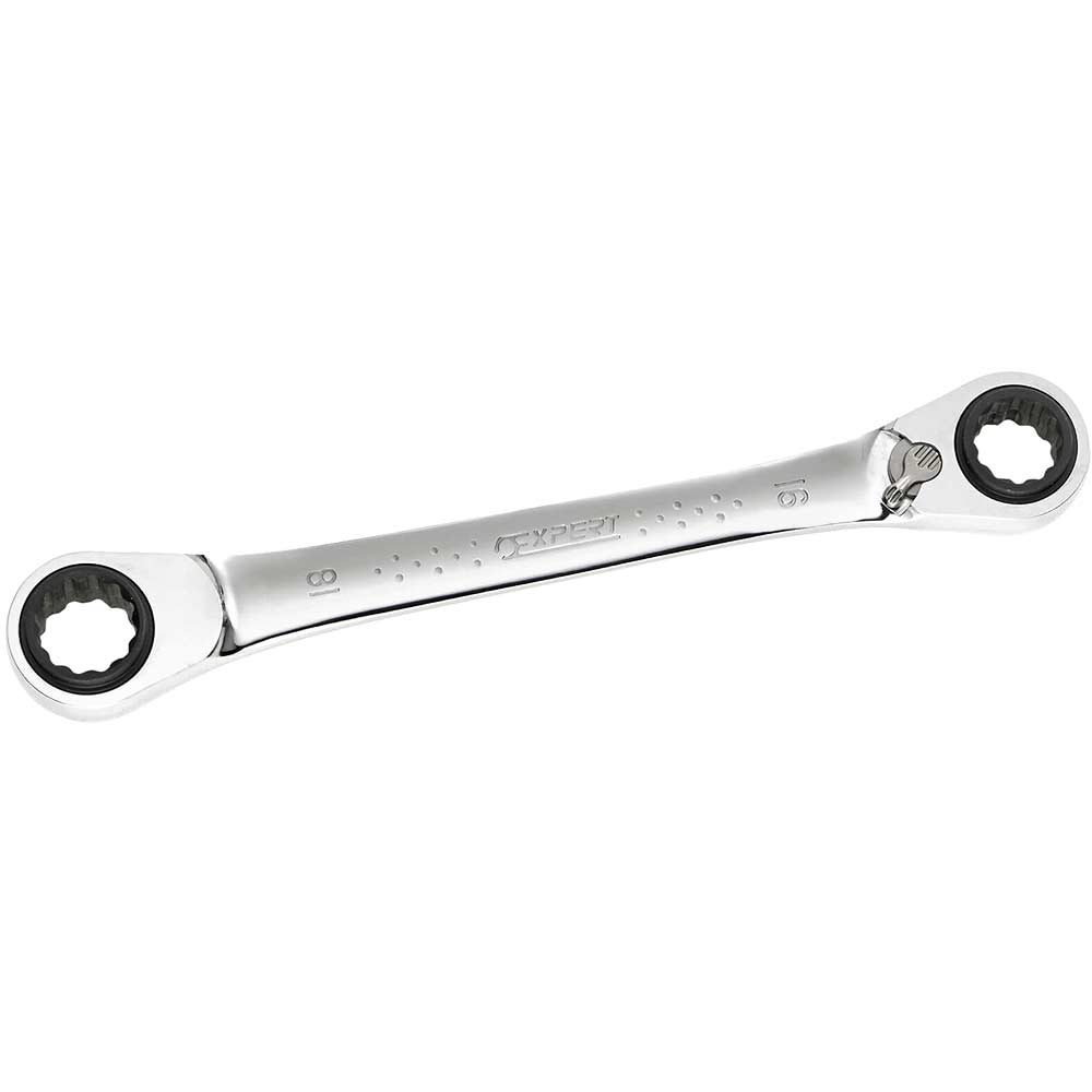 Britool Expert Quadbox 4 in 1 Ratchet Spanner 16mm 17mm 18mm and 19mm
