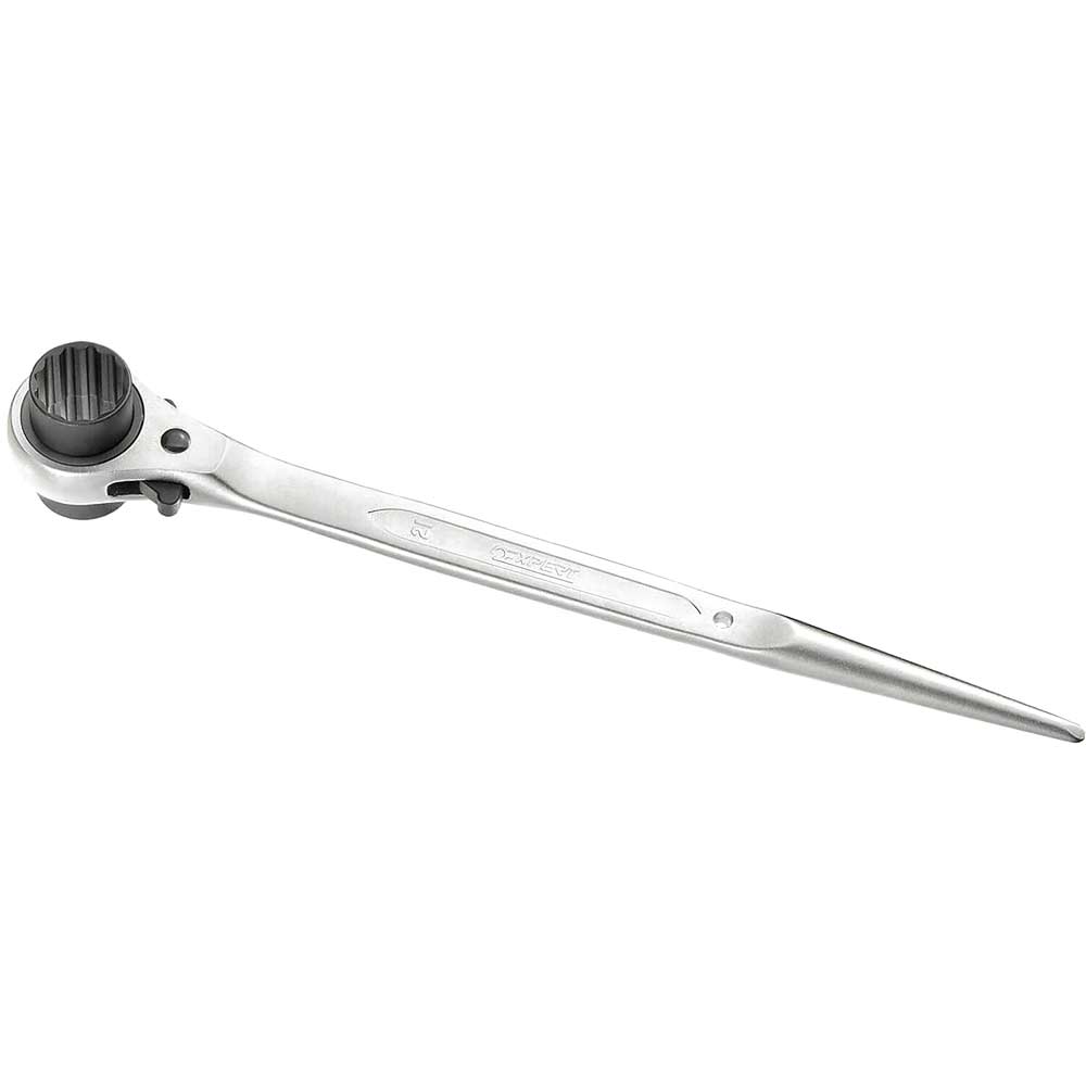 Britool Expert 17 x 19mm Ratcheting Podger Spanner