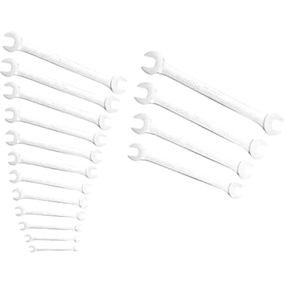 Britool 16 Piece Double Open End Spanner Set Metric