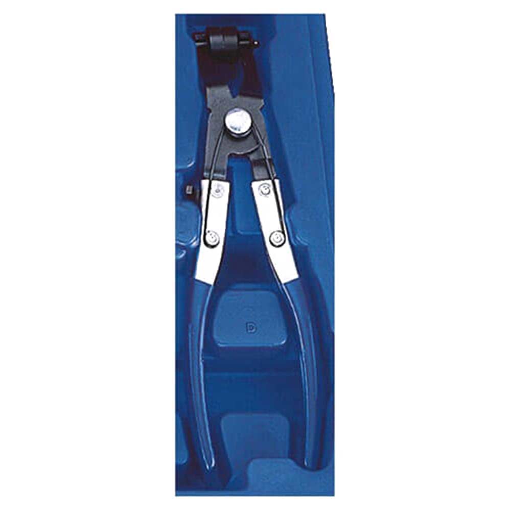 Britool Angled Hose Clamp Pliers with Cross Slit Pivot Jaws