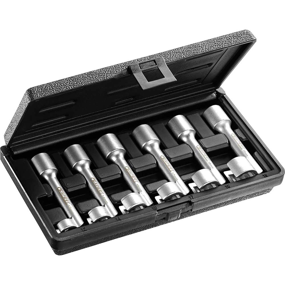 Britool Expert 6 Piece Open Ended Diesel Injector Socket Set 12mm 19mm
