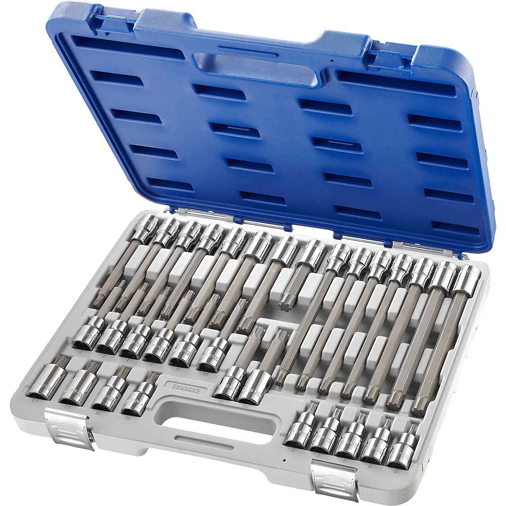Britool Expert 32 Piece 12 Drive Ribe Socket Bit Set RM5 RM14