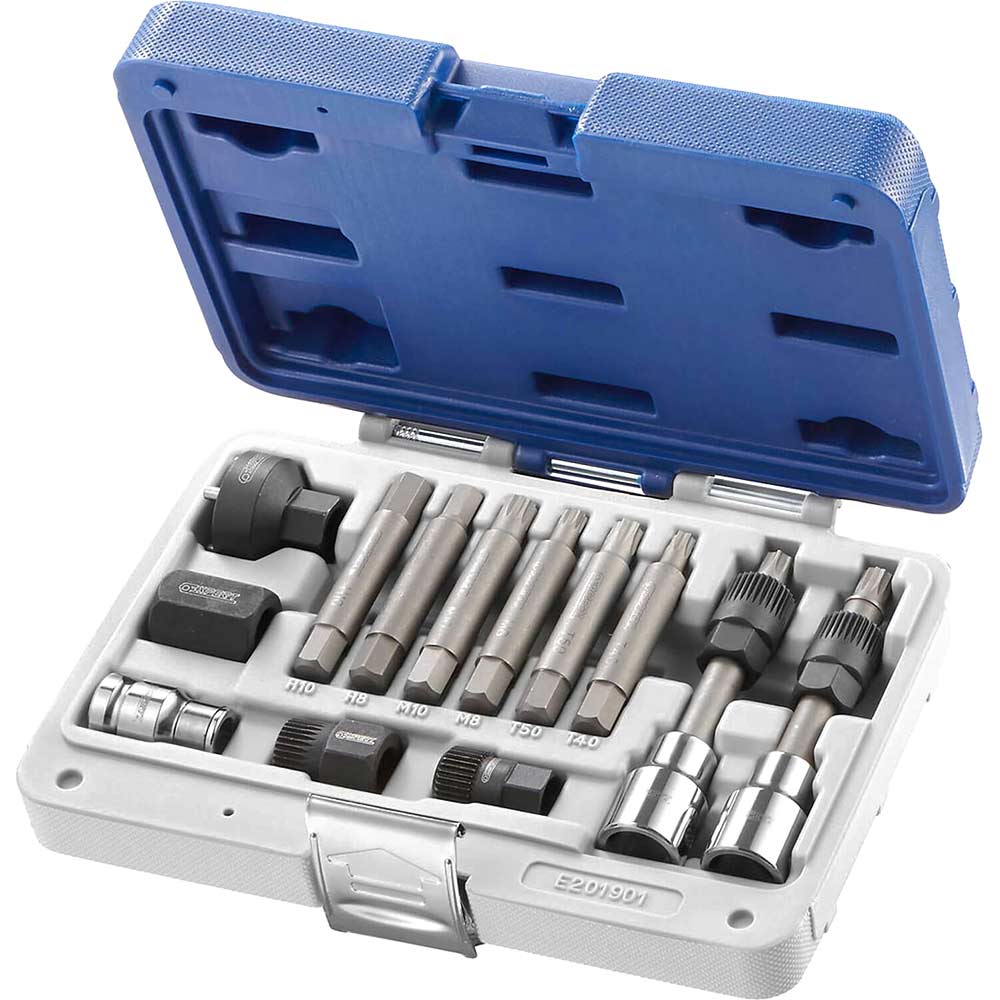 Britool Expert 13 Piece Alternator Pulley Fitting and Removal Socket Set