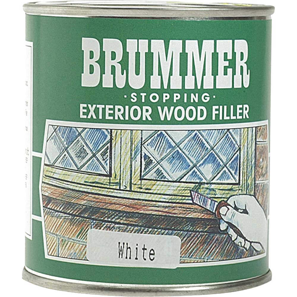 Brummer Green Label Exterior Stopping Wood Filler Medium Beech