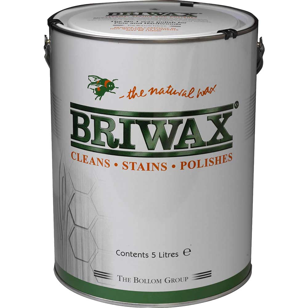 Briwax Dark Oak Wax Polish Original 5 Litre