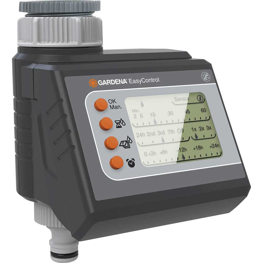 Gardena EasyControl Digital Water Timer with LCD Display