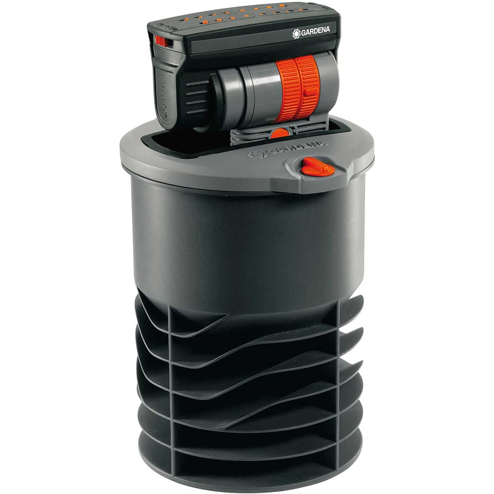 Gardena OS 150 Oscillating PopUp Garden Water Sprinkler Max Coverage 140m2 Sprinklersystem