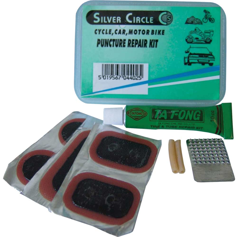 Silver Hook Cycle Puncture Repair Kit Large