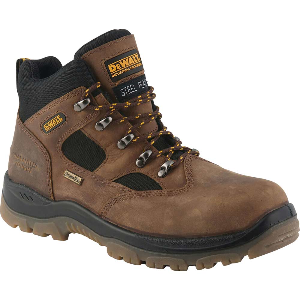 Dewalt Challenger 3 Sympatex Safety Work Boots Brown Size 10