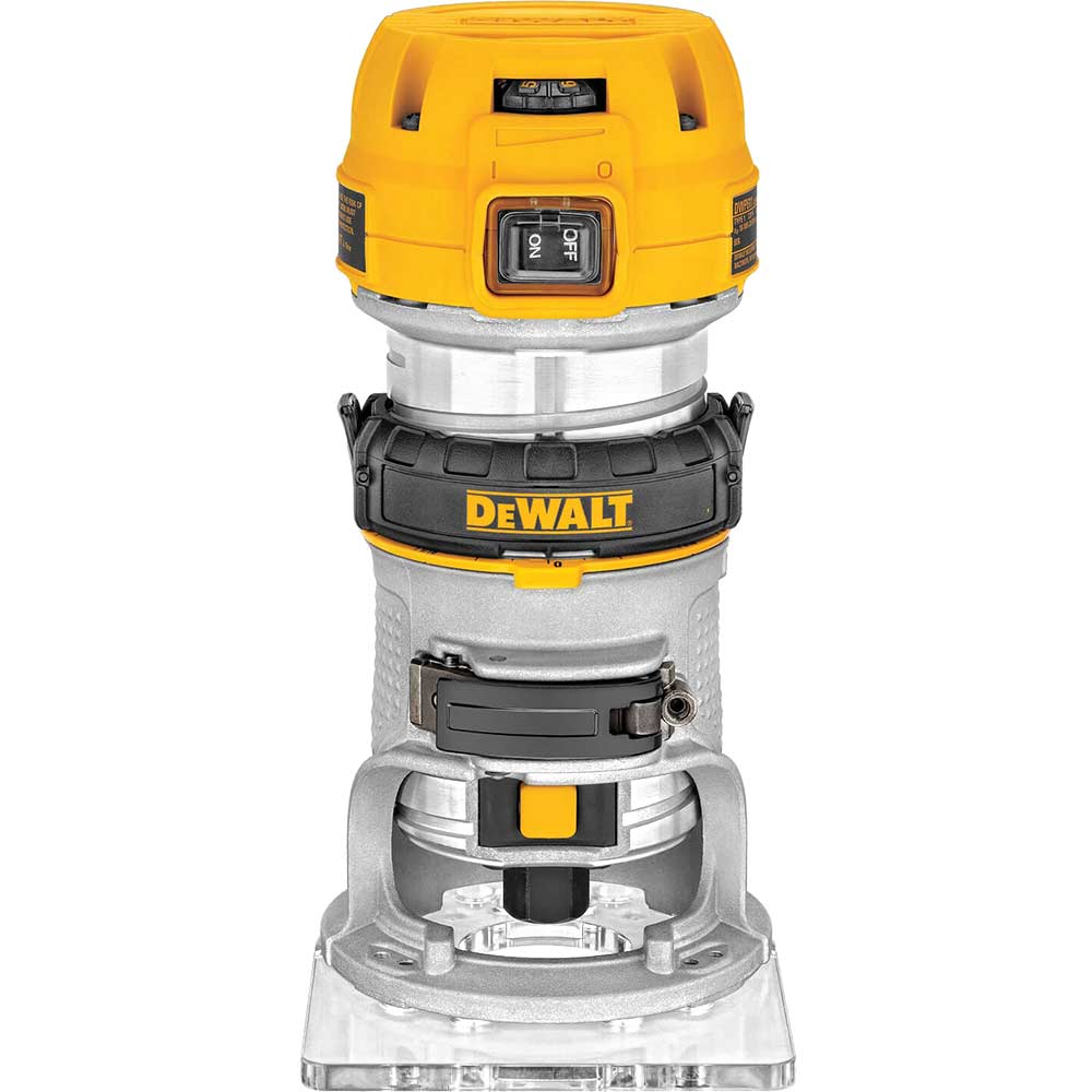 DeWalt D26200 Compact Fixed Base Router 14 8mm 900w 110v