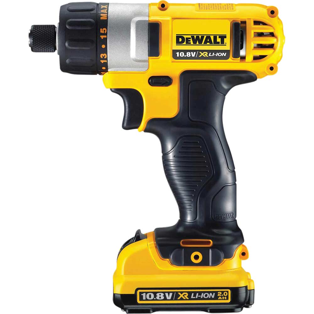 Dewalt DCF610D2 108v Cordless Screwdriver with 2 Lithium Ion Batteries 2ah