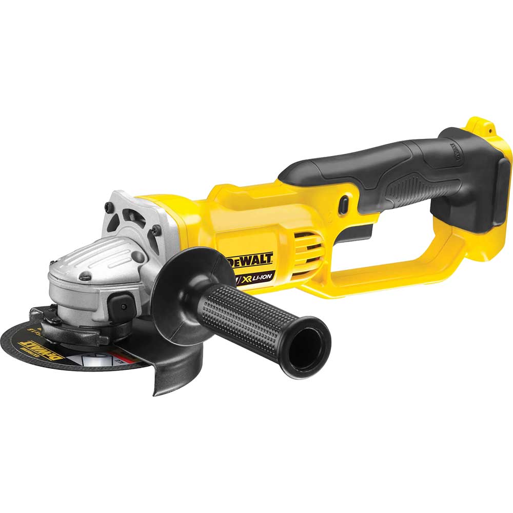 DeWalt DCG412N 18v Cordless Lithium Ion XR Angle Grinder 125mm 5 Disc without Battery or Charger