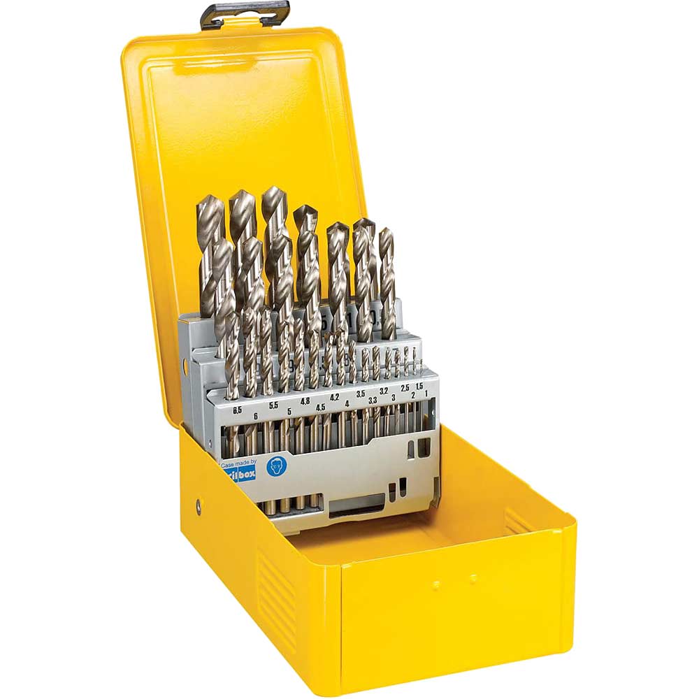 DeWalt 29 Piece HSSG Drill Bit Set in Metal Case