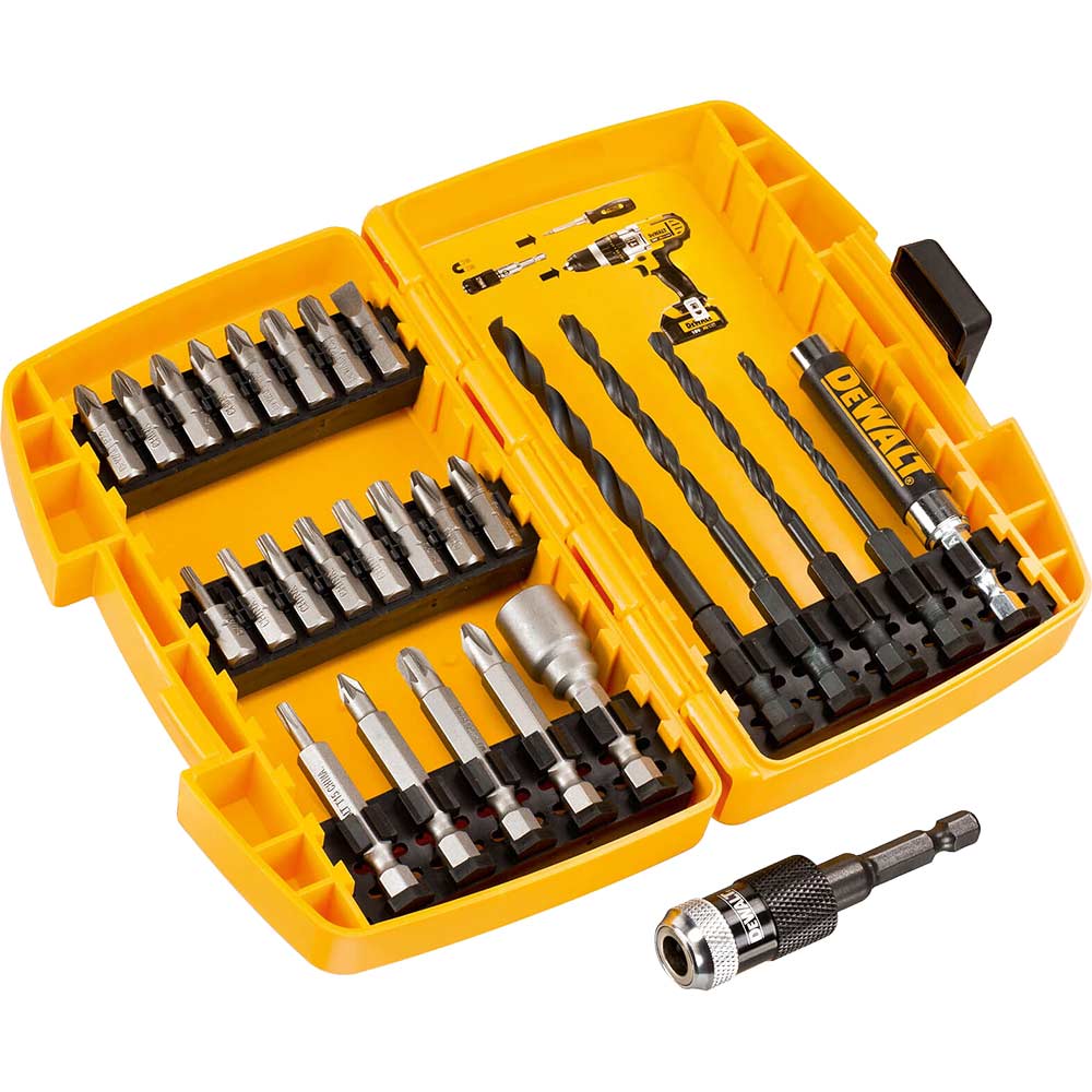 DeWalt 27 Piece Rapid Load Combination Drill and Screwdriver Bit Set