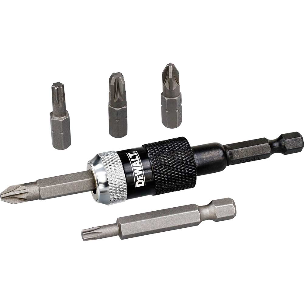 DeWalt 6 Piece Extreme Impact Rapid Load Screwdriver Bit Set