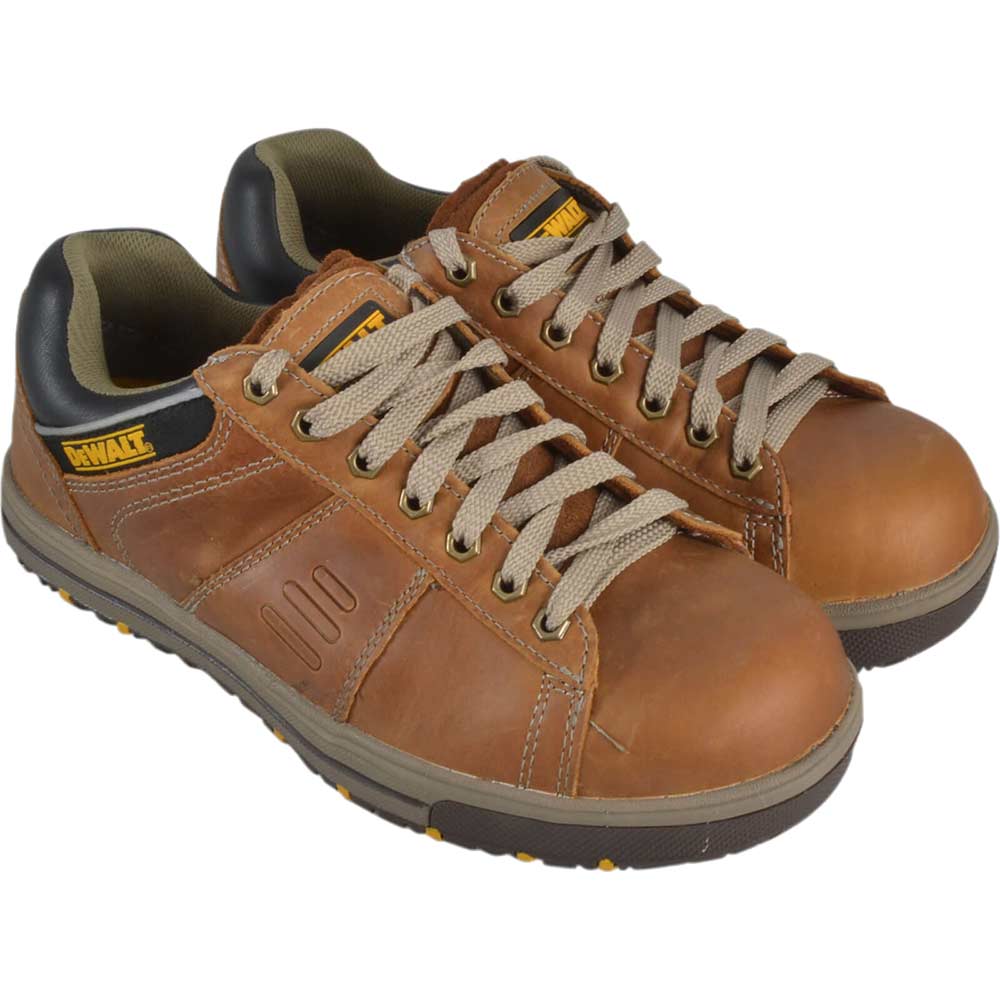 Dewalt Tan Lithium Skate Safety Work Trainers Size 8
