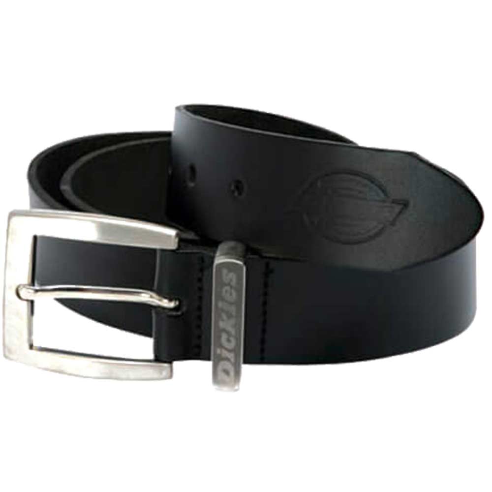 Dickies Leather Belt Black Medium