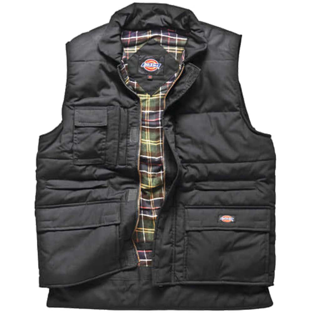 Dickies Mens Professional Combat Bodywarmer Black 2XL