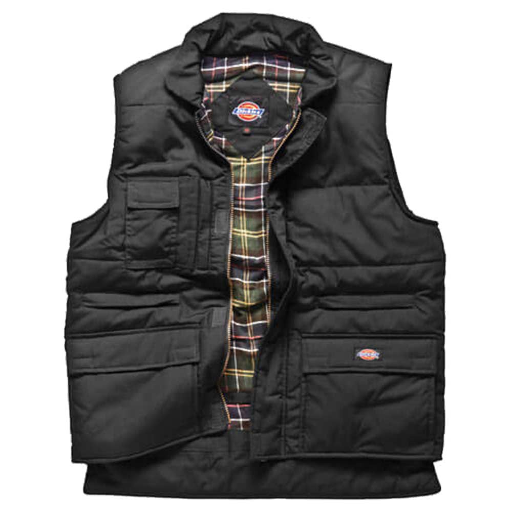 Dickies Mens Professional Combat Bodywarmer Black 3XL