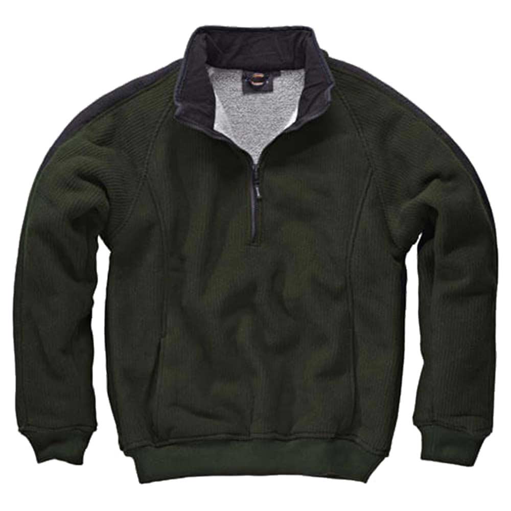 Dickies Mens Eisenhower Pullover Fleece Olive Medium