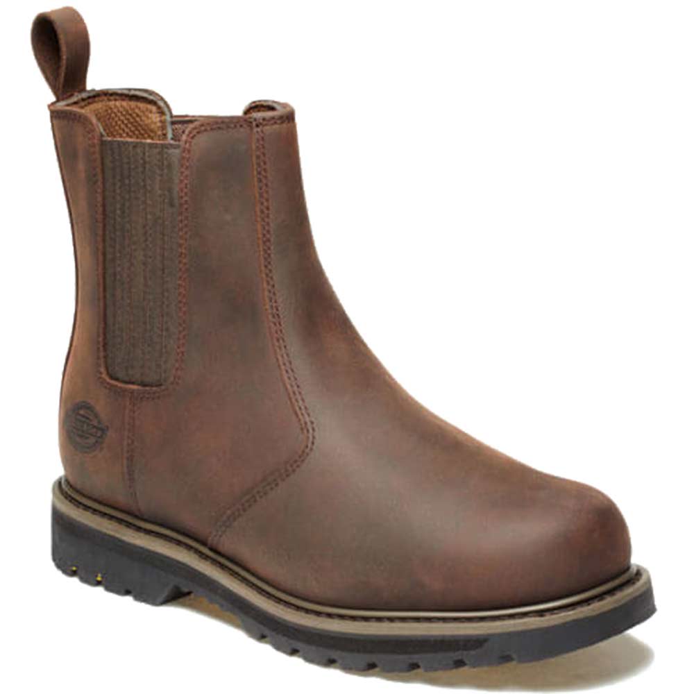 Dickies Mens Trinity Boots Brown Size 8