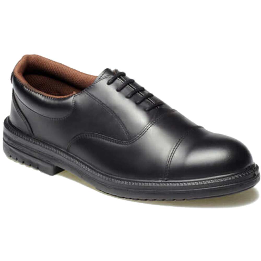 Dickies Mens Oxford Super Safety Work Shoes Black Size 11