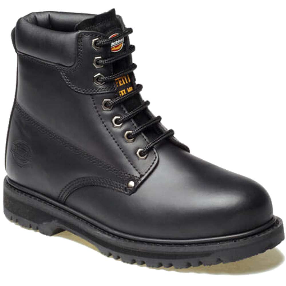 Dickies Mens Cleveland Super Safety Work Boots Black Size 7