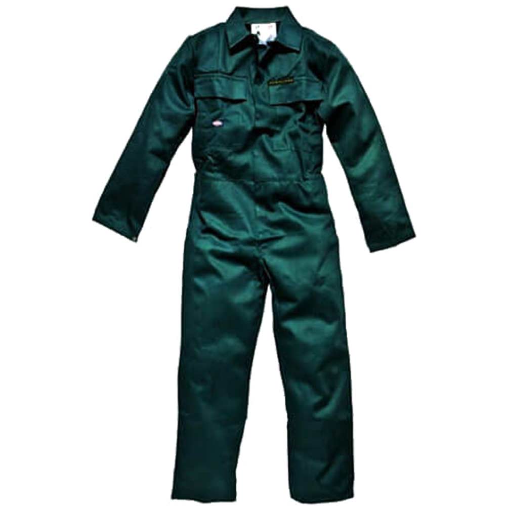 Dickies Mens Proban Flame Retardant Overalls Dark Green 38 Chest