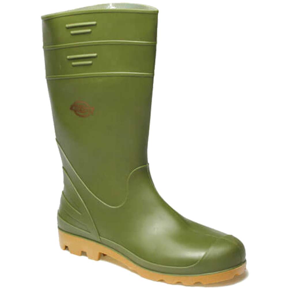 Dickies Mens Pennine Wellington Boots Green Size 10
