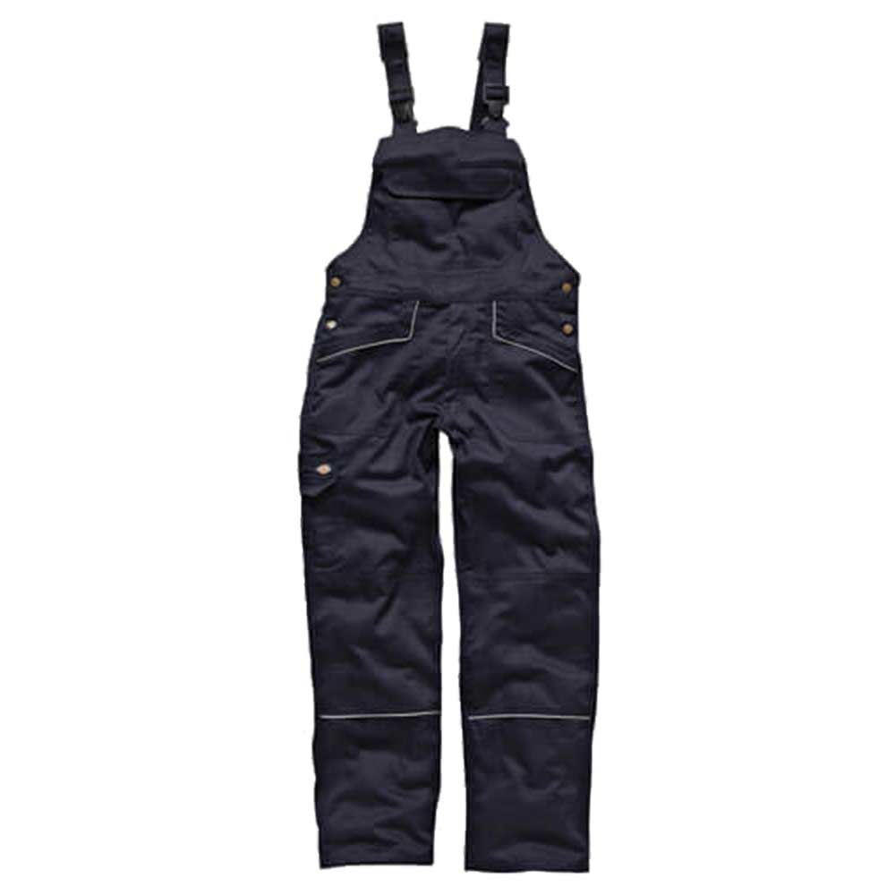 Dickies Mens Industry 260 Bib and Brace Navy Blue Waist 36 Leg 35