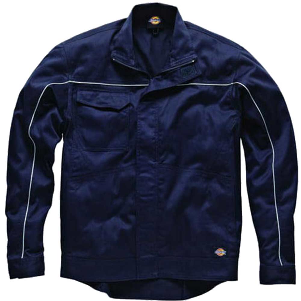 Dickies Mens Industry 260 Jacket Navy Blue Medium