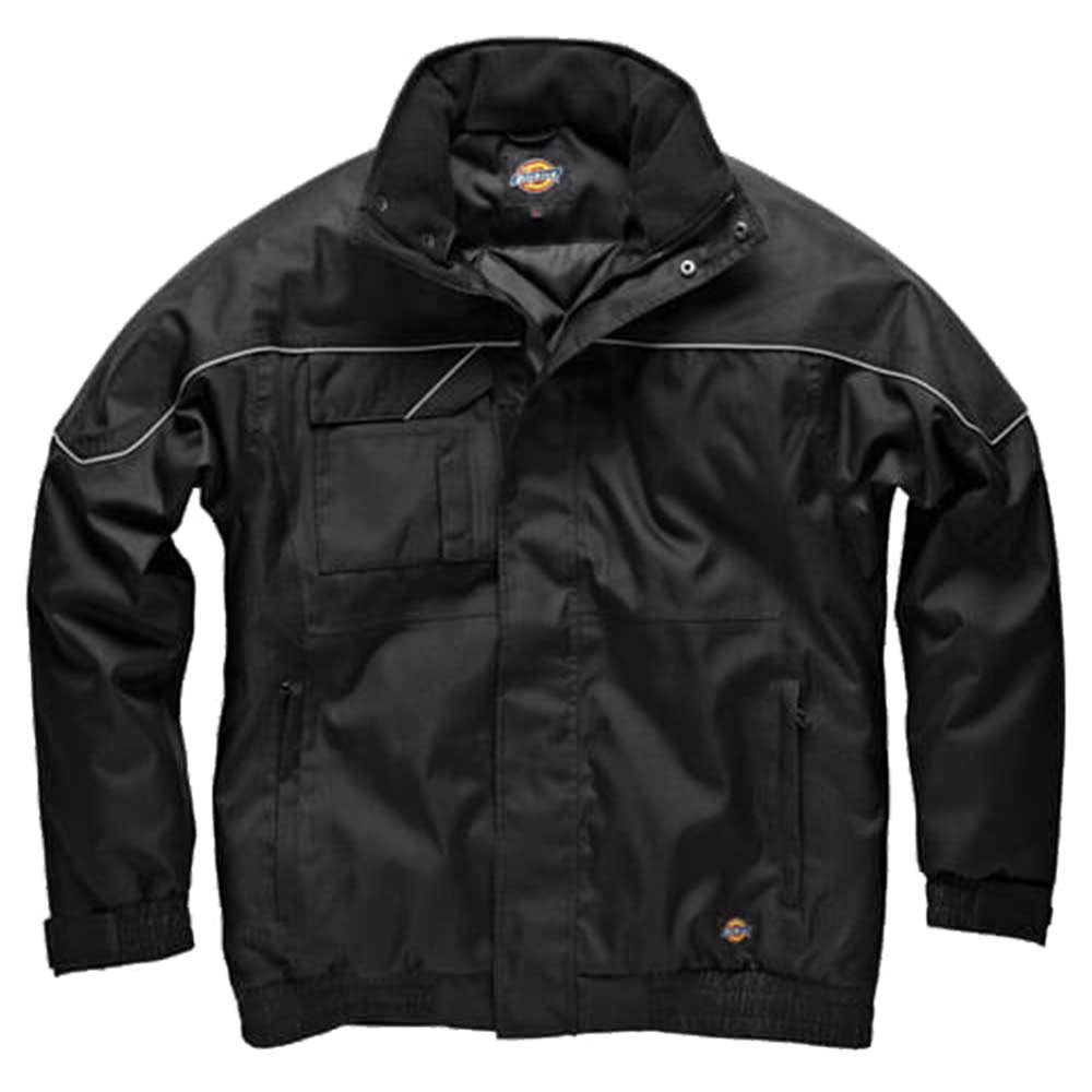 Dickies Mens Industry Winter Waterproof Jacket Black 3XL