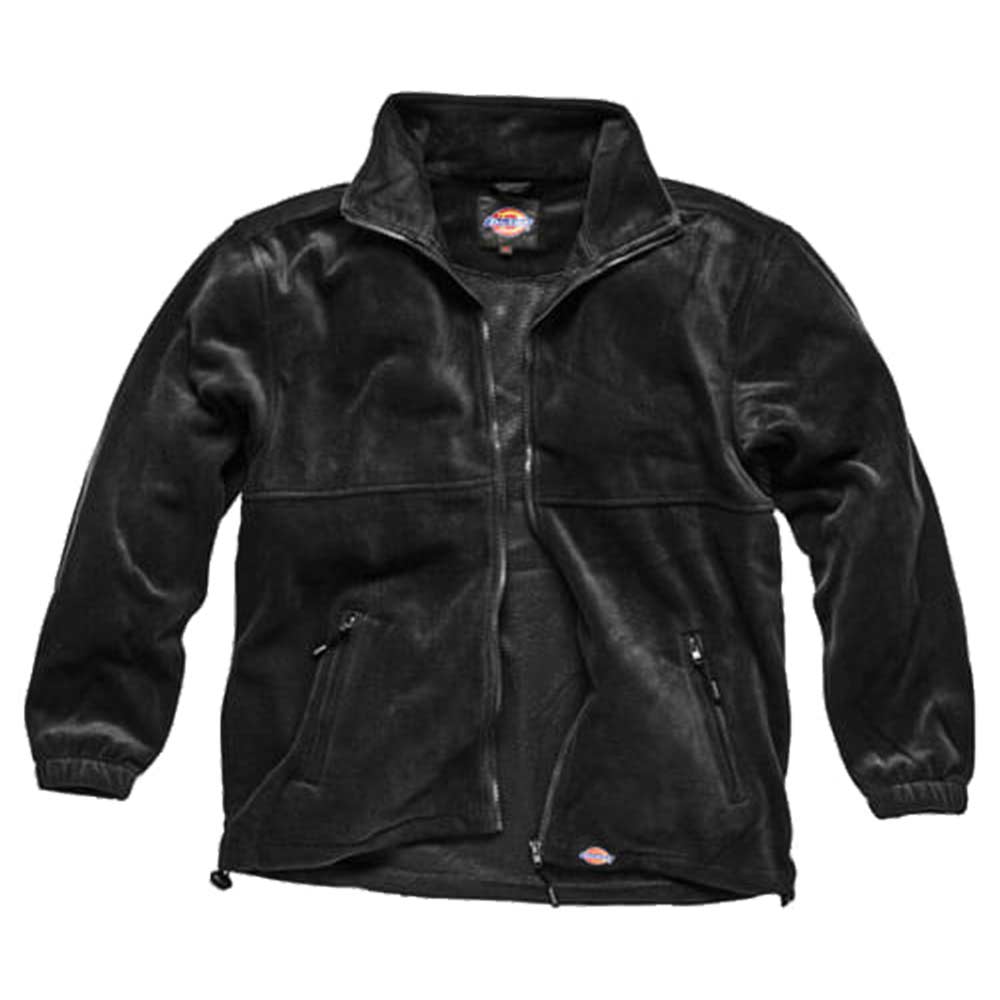 Dickies Mens Seville Fleece Jacket Black 3XL