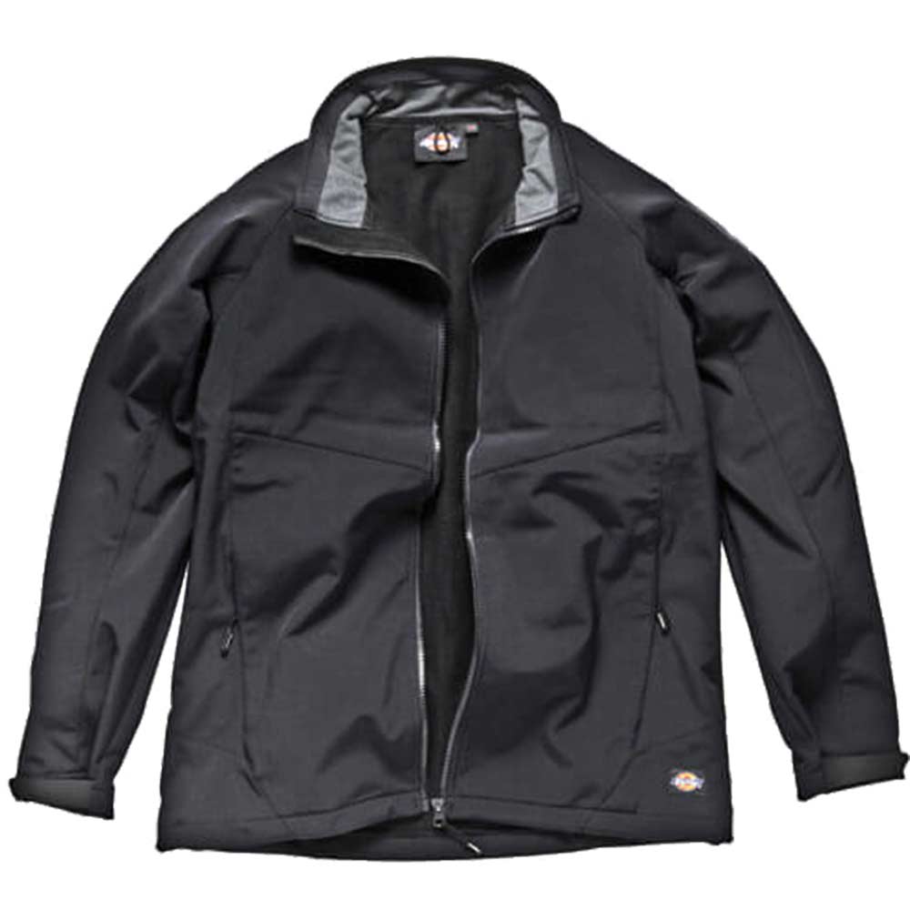 Dickies Mens Softshell Jacket Black Medium